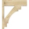 Ekena Millwork Merced Block Rough Sawn Outlooker, Douglas Fir, 8"W x 26"D x 30"H OUT08X26X30MRC05RDF - alternate 2